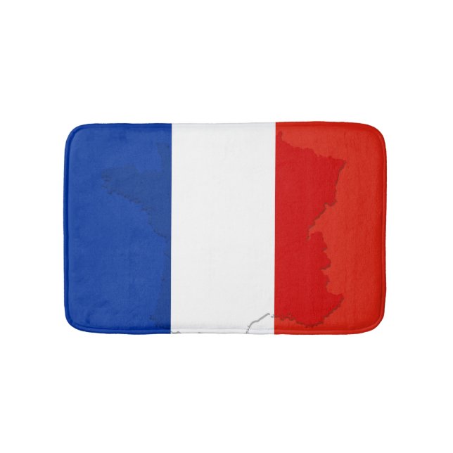 French flag bath mat (Front)