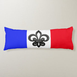 French flag body cushion