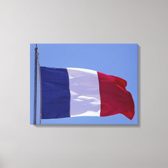 French flag canvas print (Front)