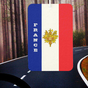 French Flag Car Air Freshener, France Car Air Freshener