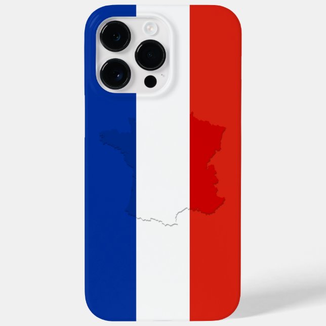 French flag Case-Mate iPhone case (Back)