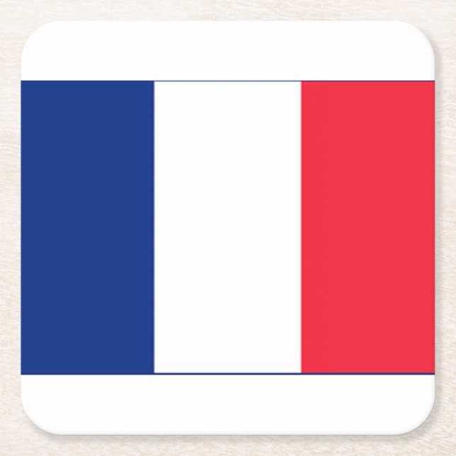 French Flag Coasters (Front)
