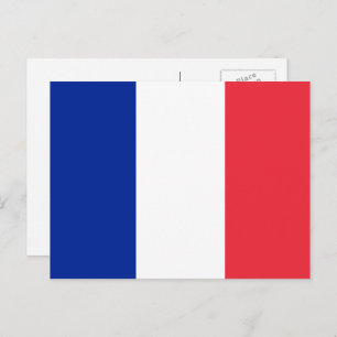 French Flag, Flag of France Postcard