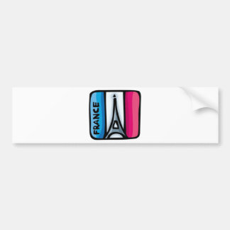 French Flag - France Bumper Sticker
