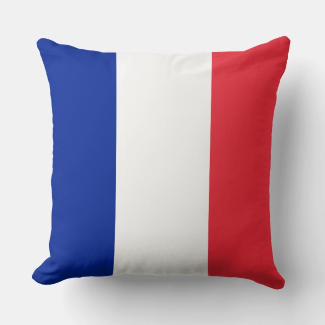 French Flag (France) Cushion (Front)