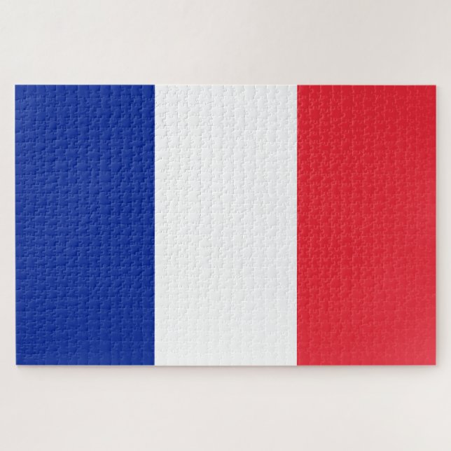 French Flag (France) Jigsaw Puzzle (Horizontal)
