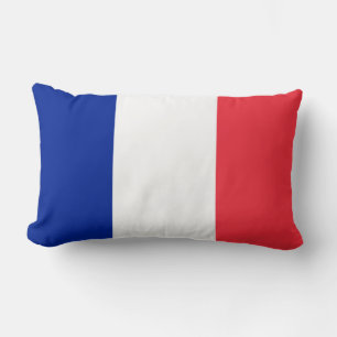 French Flag (France) Lumbar Cushion