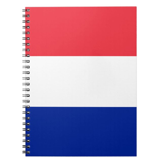 French Flag (France) Notebook (Front)