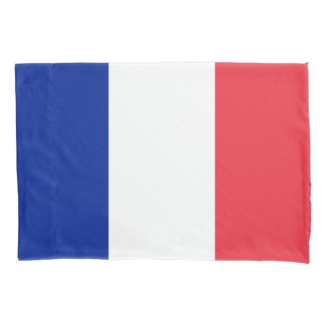 French Flag (France) Pillowcase (Front)