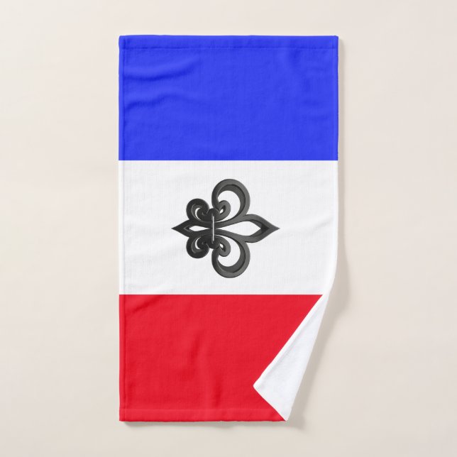 French flag hand towel (Hand Towel)