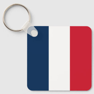 French Flag Key Ring