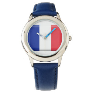 French Flag Kids Watch