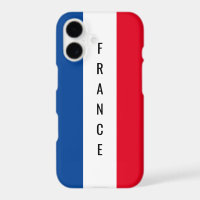 French flag of France personalised custom name