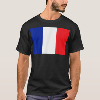 French Flag or the Flag of France  T-Shirt