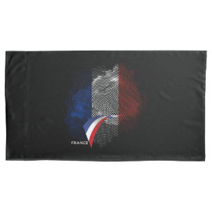 French flag pillowcase