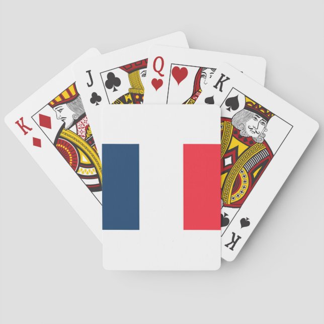 French Flag Playing Cards (Back)
