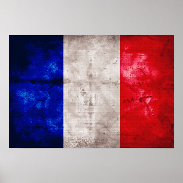 French Flag Poster (Front)