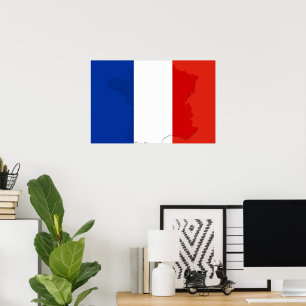French flag poster