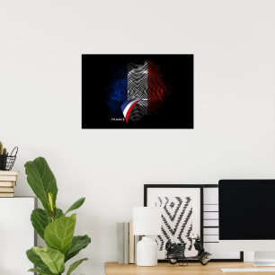 French flag poster