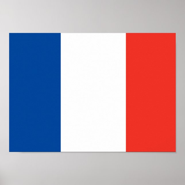 French Flag Poster (Front)
