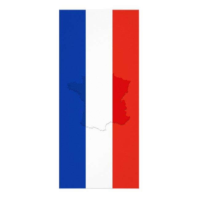 French flag rack card (Front)
