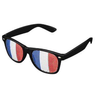 French flag retro sunglasses