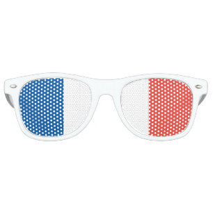 French Flag Retro Sunglasses