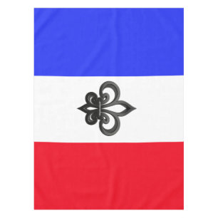 French flag tablecloth