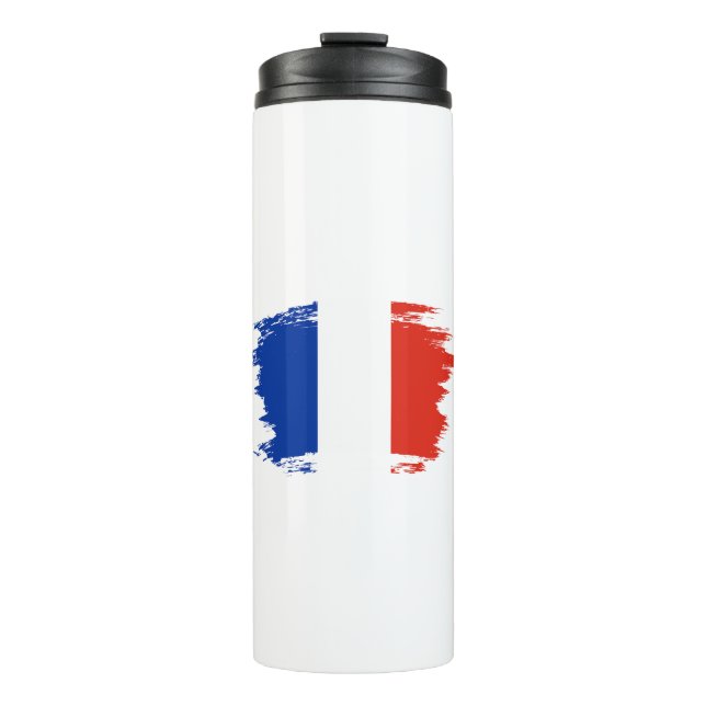 French flag thermal tumbler (Front)