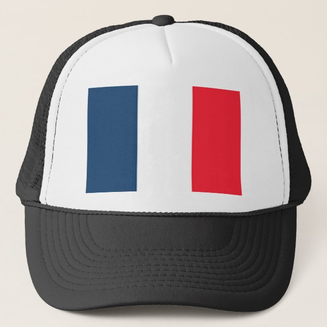 French Flag Trucker Hat (Front)