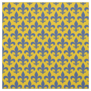 French Fleur de lis Pattern Classic Fabric