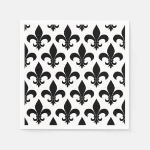 French Fleur de lis Pattern Classic Napkin
