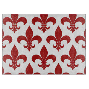 French Fleur de lis Pattern Cutting Board