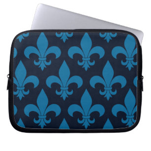 French Fleur de lis Pattern  Laptop Sleeve
