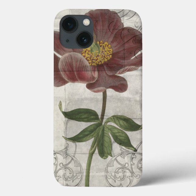 French Floral I Case-Mate iPhone Case (Back)