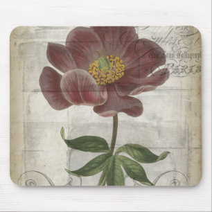 French Floral I Mouse Pad