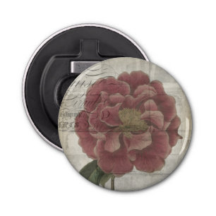 French Floral III Bottle Opener
