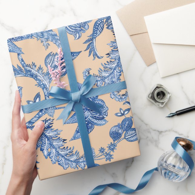 French Floral  Wrapping Paper (Gifting)