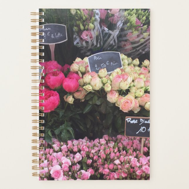 French Flowers Planner (Front)