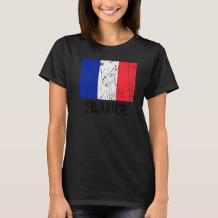 French France Flag Pride French Flag T-Shirt