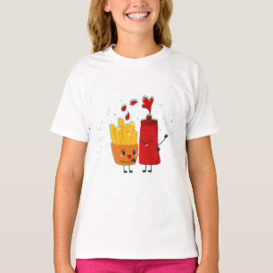 French Fries and Ketchup Best Friend T-Shirt