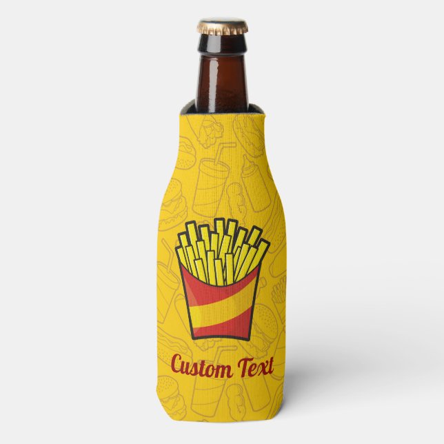 French Fries Bottle Cooler (Bottle Front)