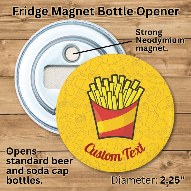 French Fries Bottle Opener (Creator Uploaded)