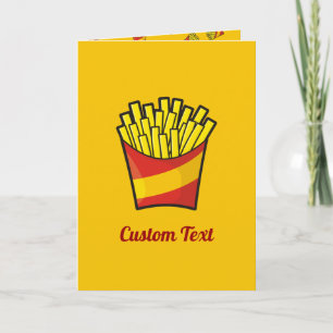 French Fries Card