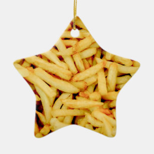 French Fries Ceramic Ornament