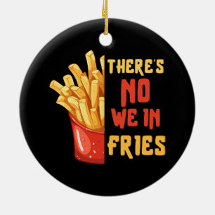 French-fries Ceramic Ornament