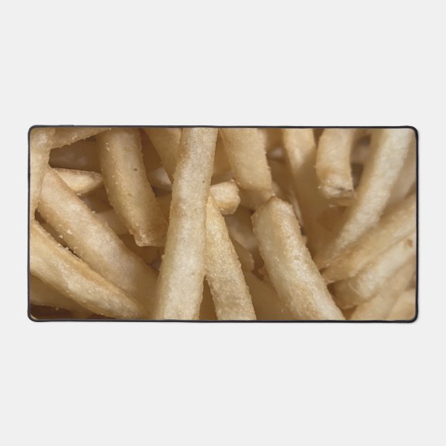 French Fries Desk Mat (Front)
