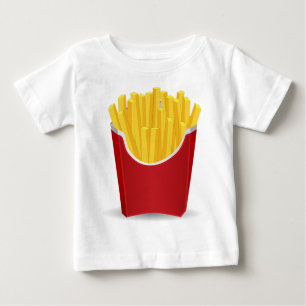 French Fries Drawing Baby T-Shirt