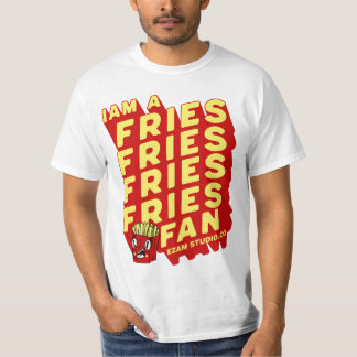 "French Fries Fan - Fun and Playful Design" T-Shirt