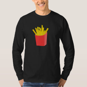 French Fries For Men Women Funny Men Women Fires T-Shirt